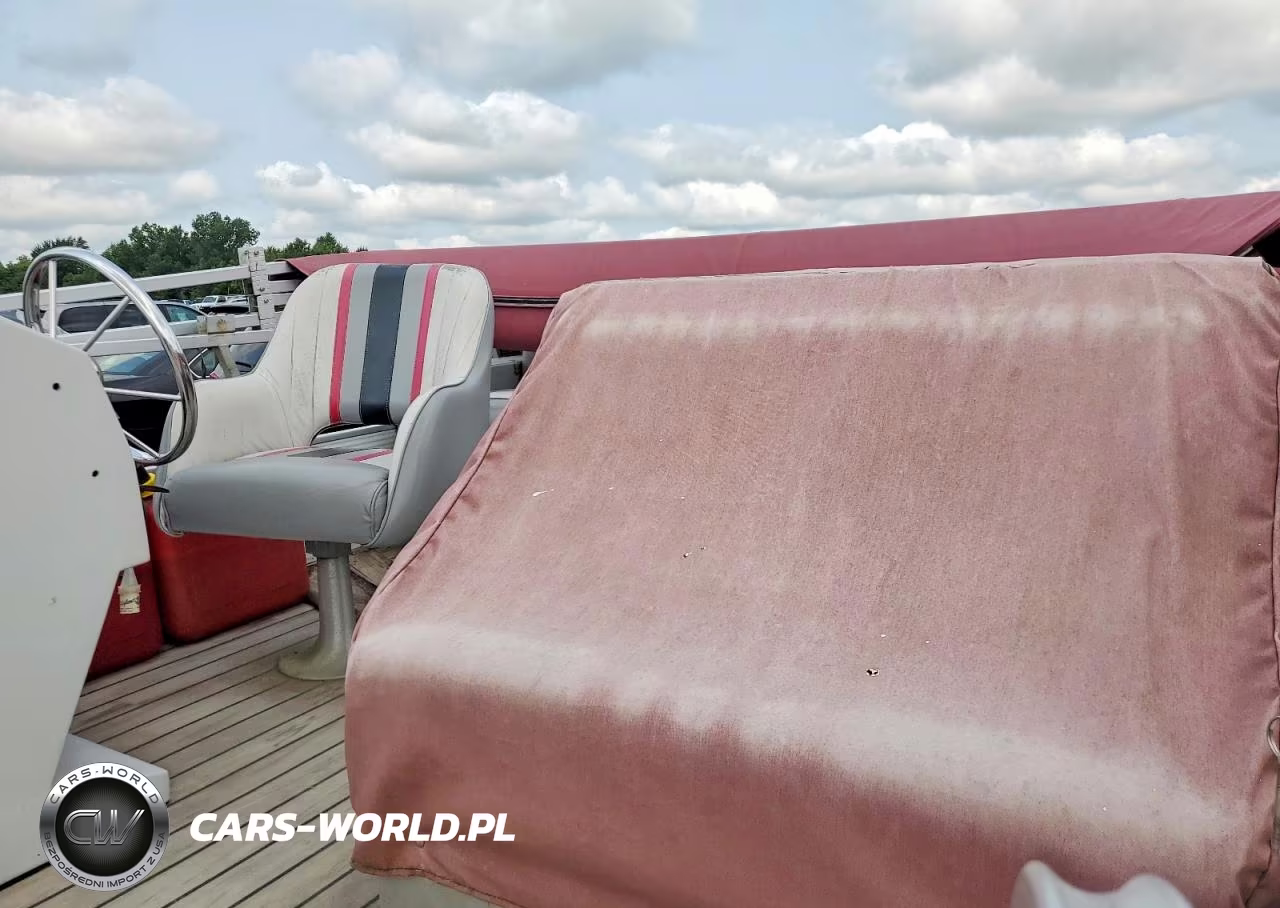 1987 Sanpan Pontoon Boat VIN:GDY1654SJ687 - 6
