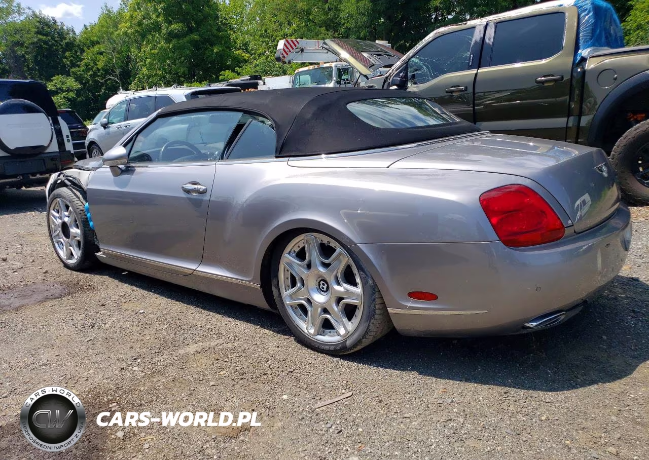 2009 Bentley Continental Gtc VIN:SCBDR33W59C060640 - 2