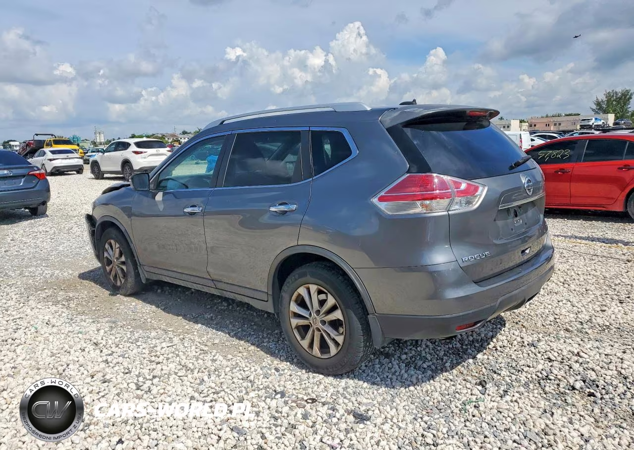 2015 Nissan Rogue Sv VIN:KNMAT2MT8FP532088 - 2