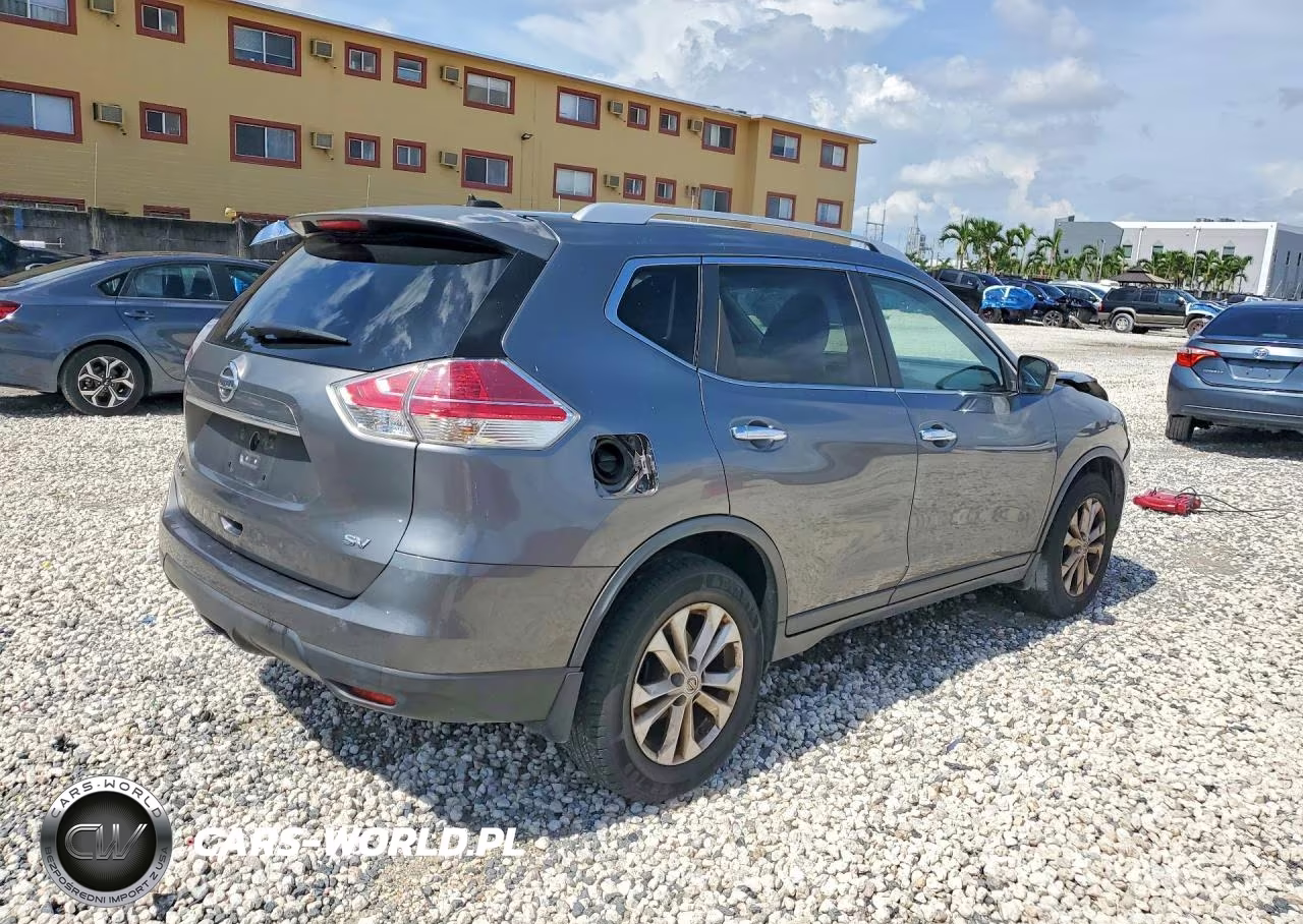 2015 Nissan Rogue Sv VIN:KNMAT2MT8FP532088 - 3