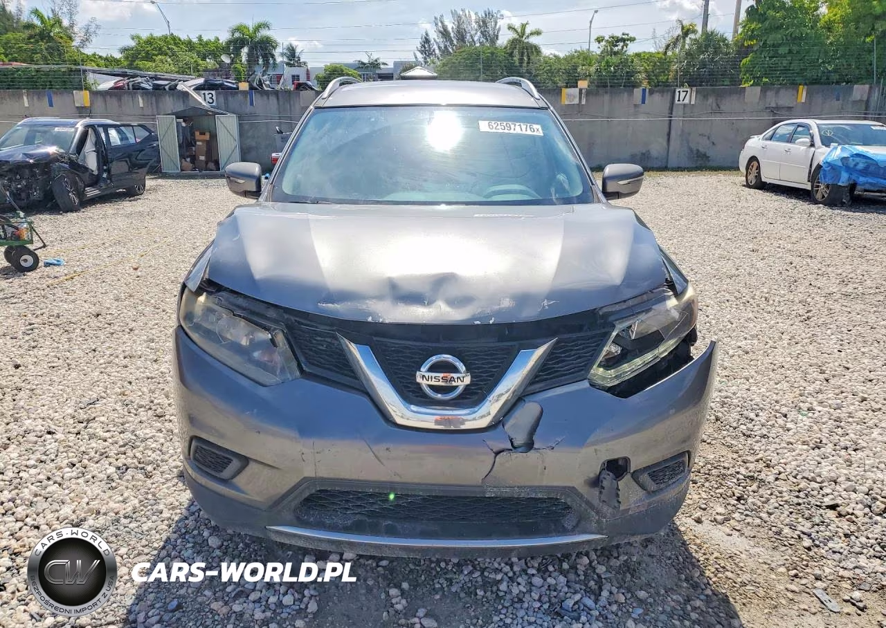 2015 Nissan Rogue Sv VIN:KNMAT2MT8FP532088 - 5