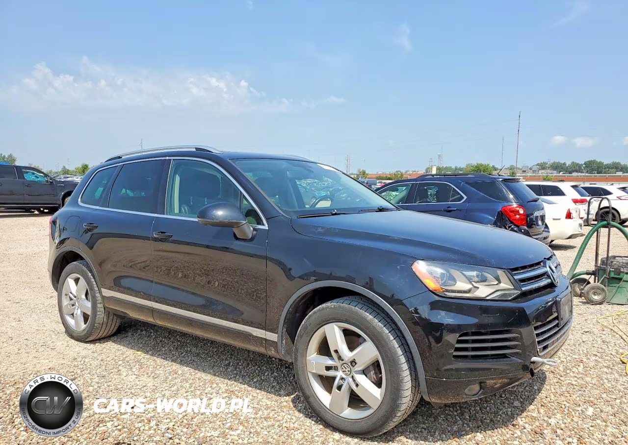 2012 Volkswagen Touareg V6 VIN:WVGEF9BP1CD011777 - 4