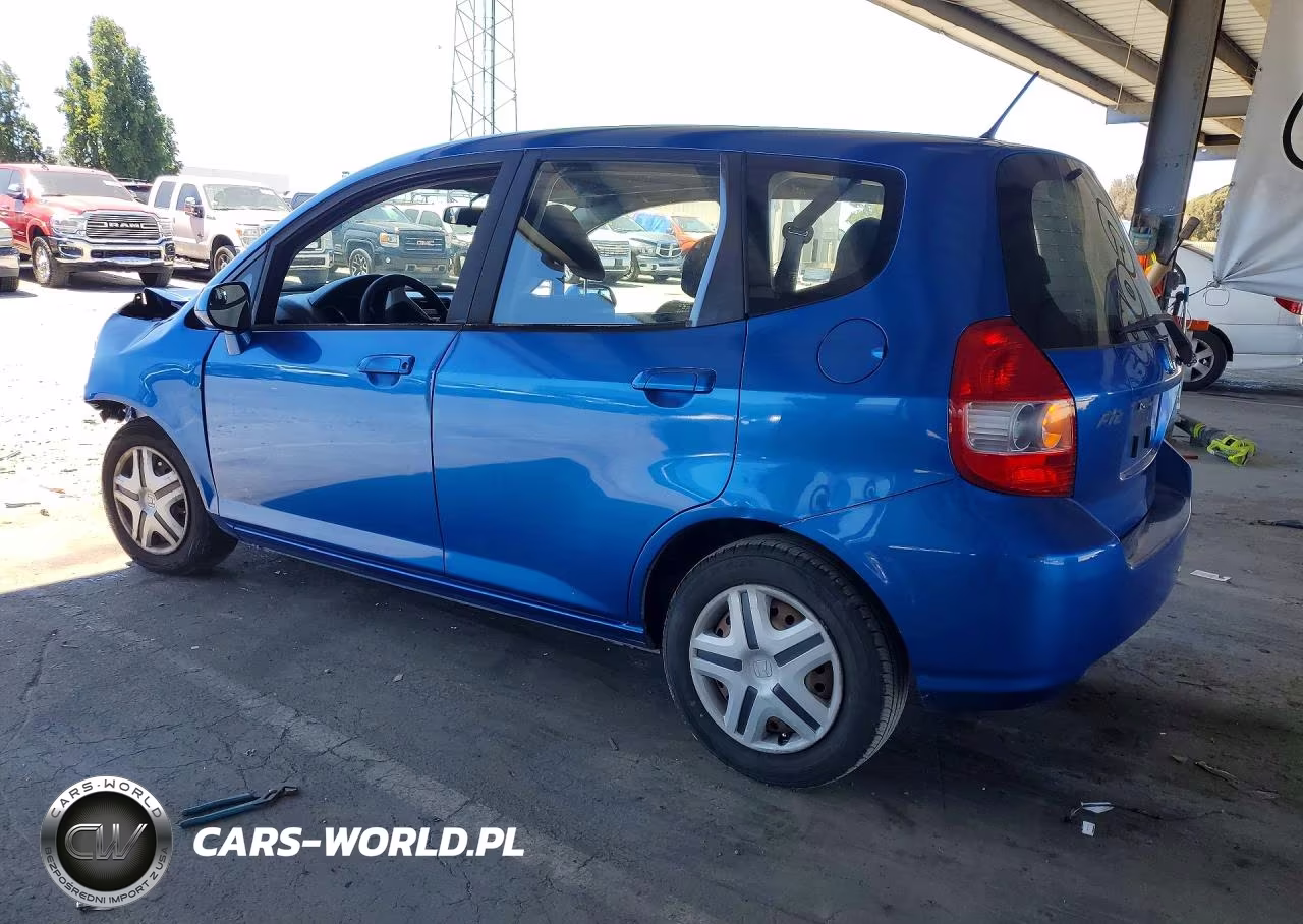 2007 Honda Fit VIN:JHMGD38427S024499 - 2