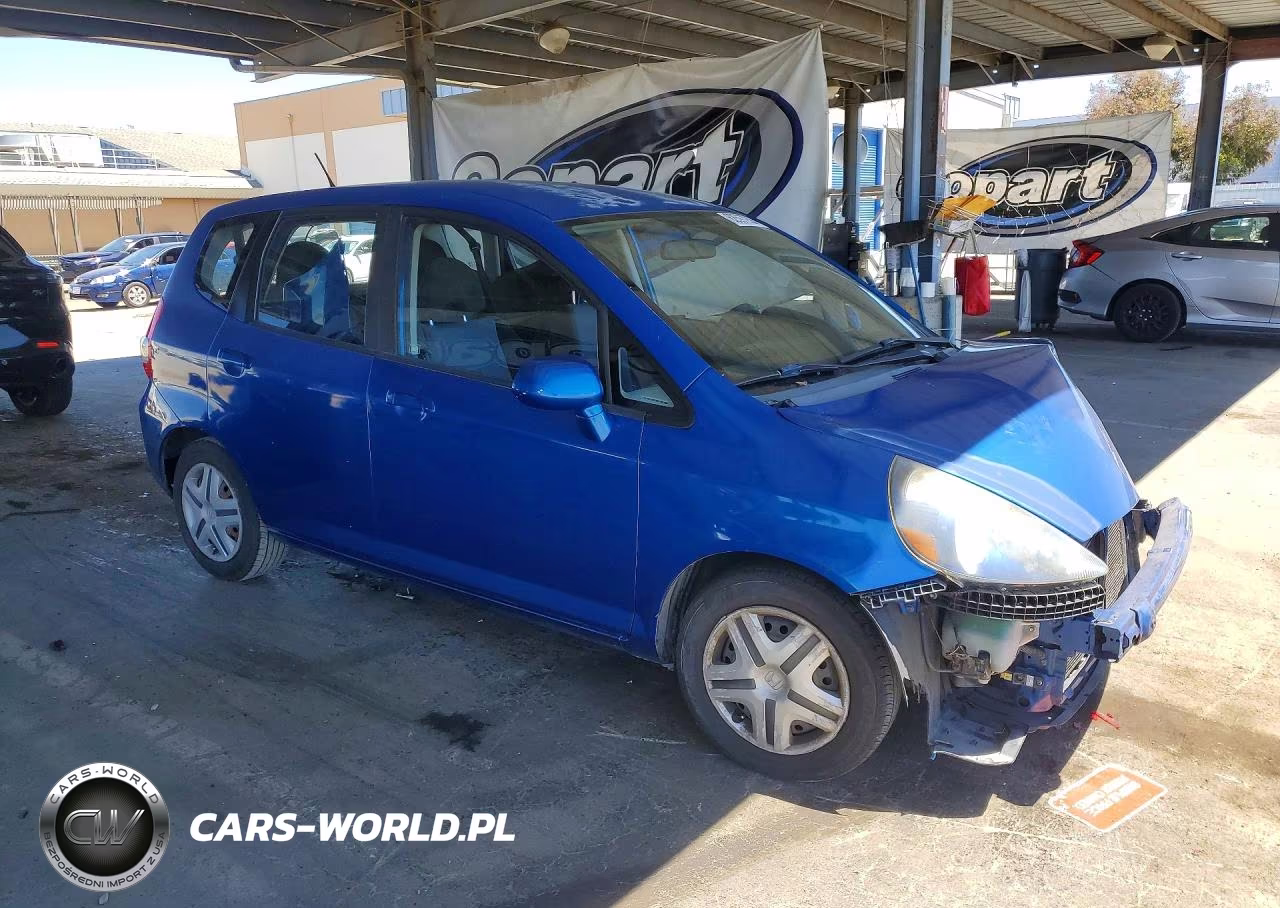 2007 Honda Fit VIN:JHMGD38427S024499 - 4