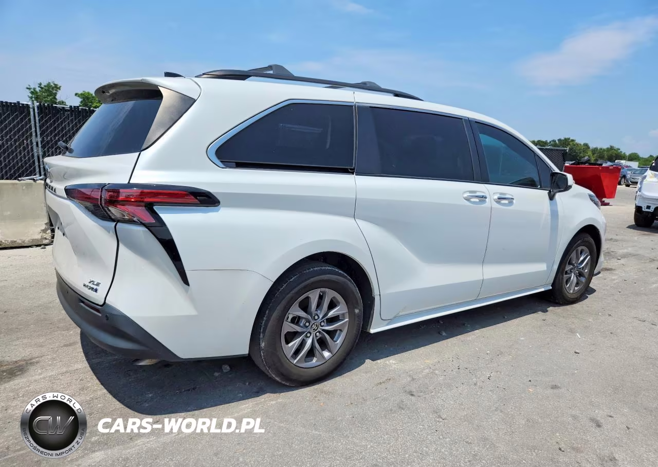 2022 Toyota Sienna Xle VIN:5TDJRKEC5NS091585 - 3