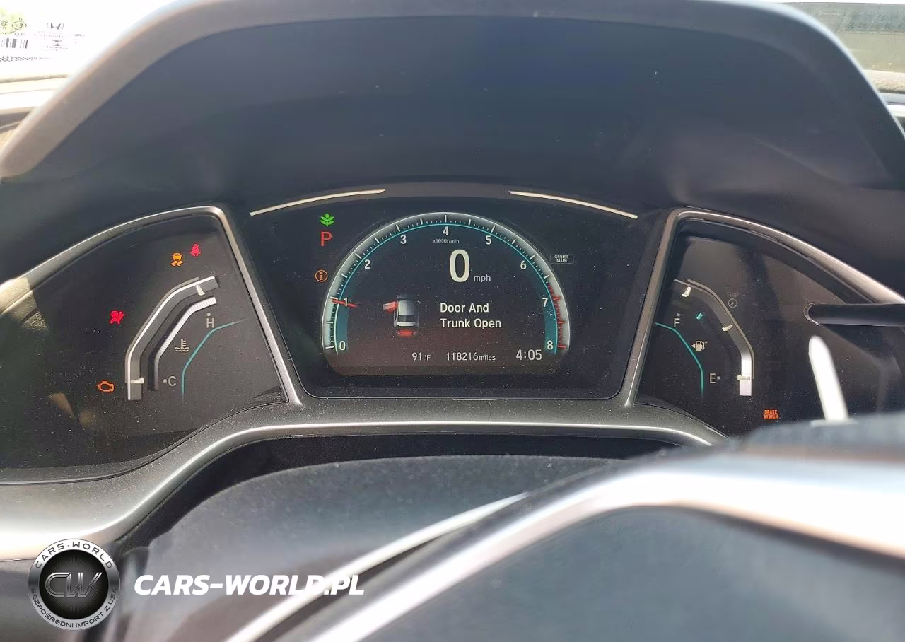 2017 Honda Civic Ex VIN:19XFC2F70HE076984 - 9