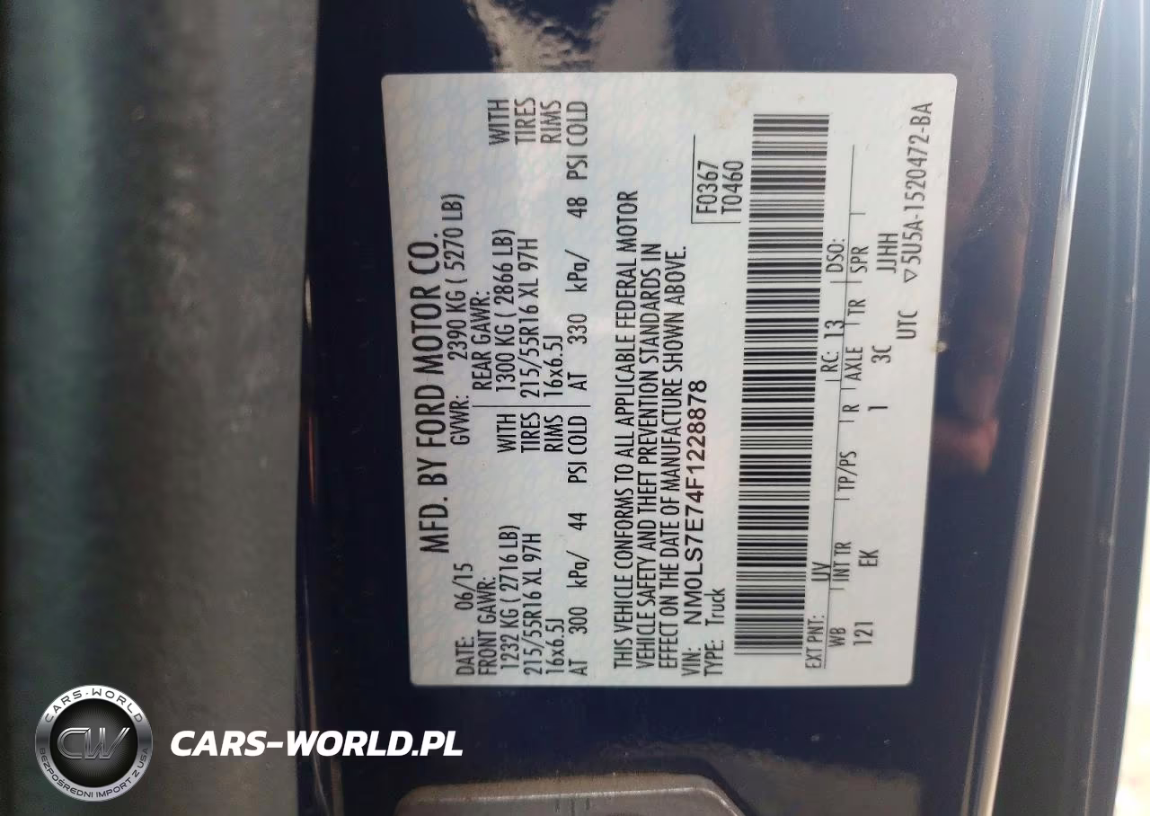 2015 Ford Transit Connect Xl VIN:NM0LS7E74F1228878 - 13