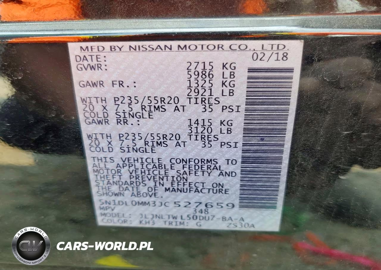 2018 Infiniti Qx60 VIN:5N1DL0MM3JC527659 - 14