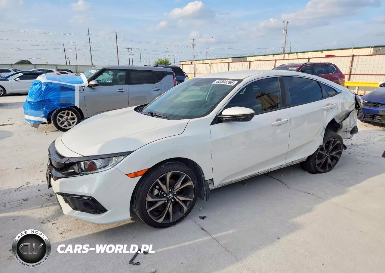 2021 Honda Civic Sport VIN:2HGFC2F88MH511887 - 1