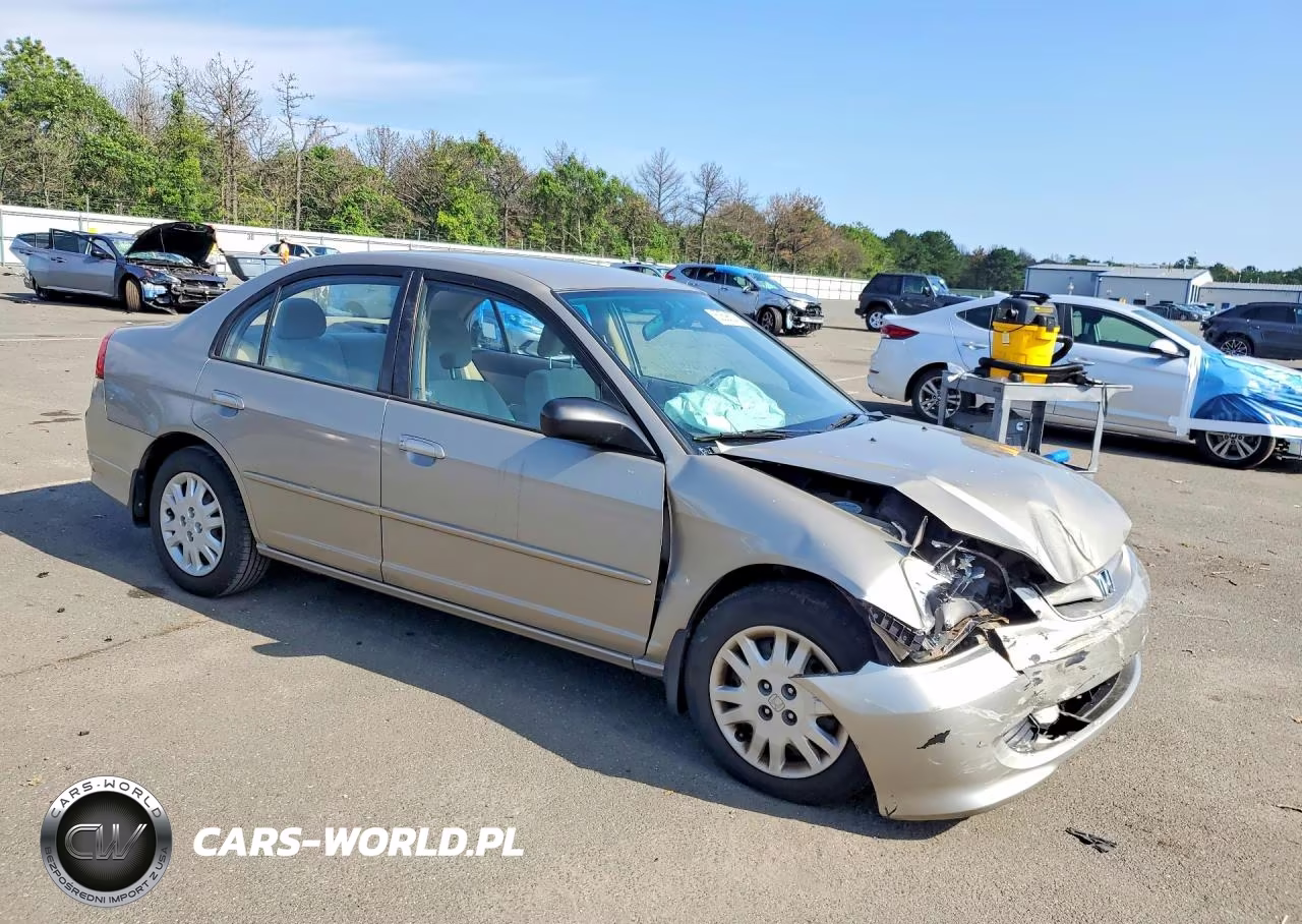 2004 Honda Civic Lx VIN:2HGES16584H510320 - 4