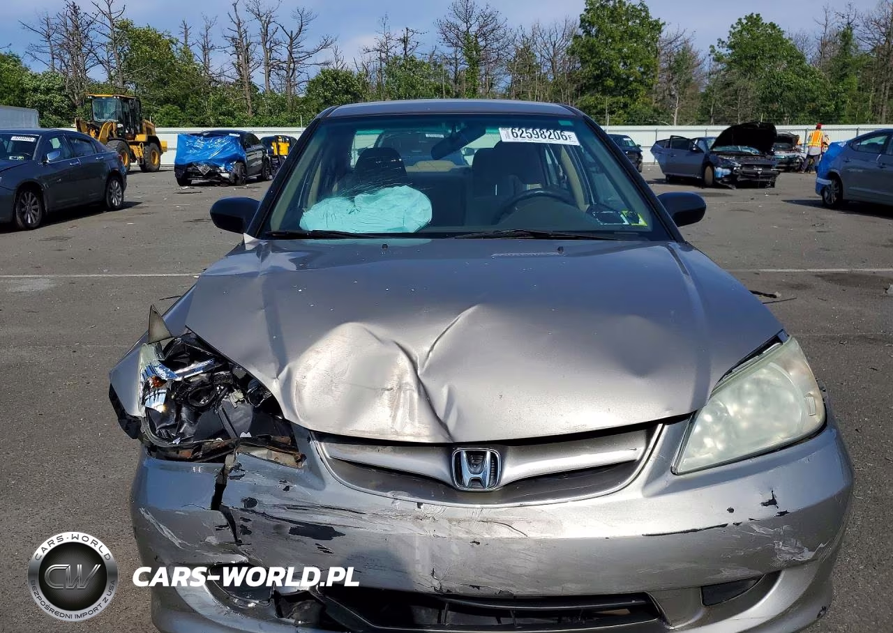 2004 Honda Civic Lx VIN:2HGES16584H510320 - 5