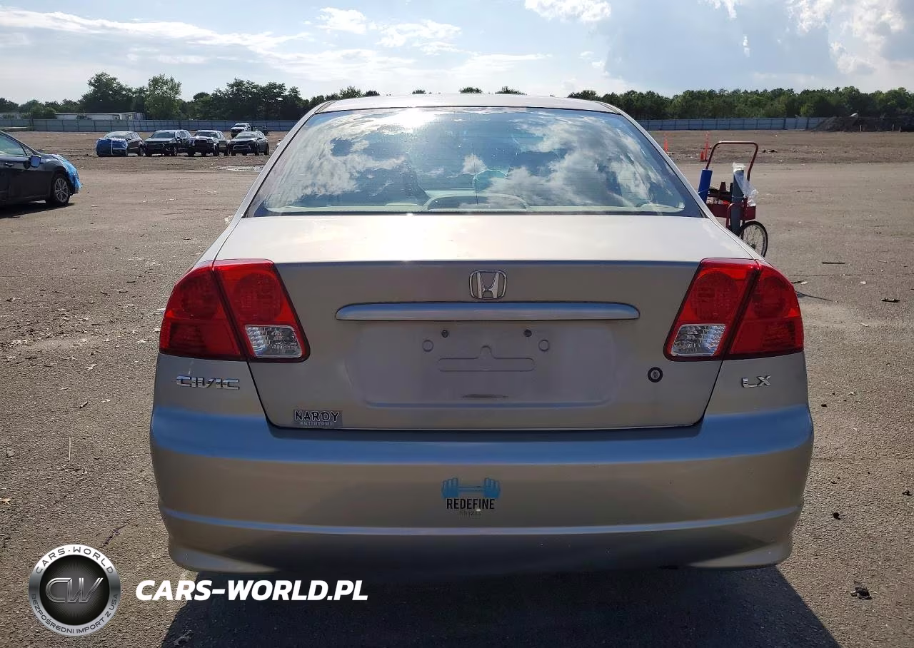 2004 Honda Civic Lx VIN:2HGES16584H510320 - 6