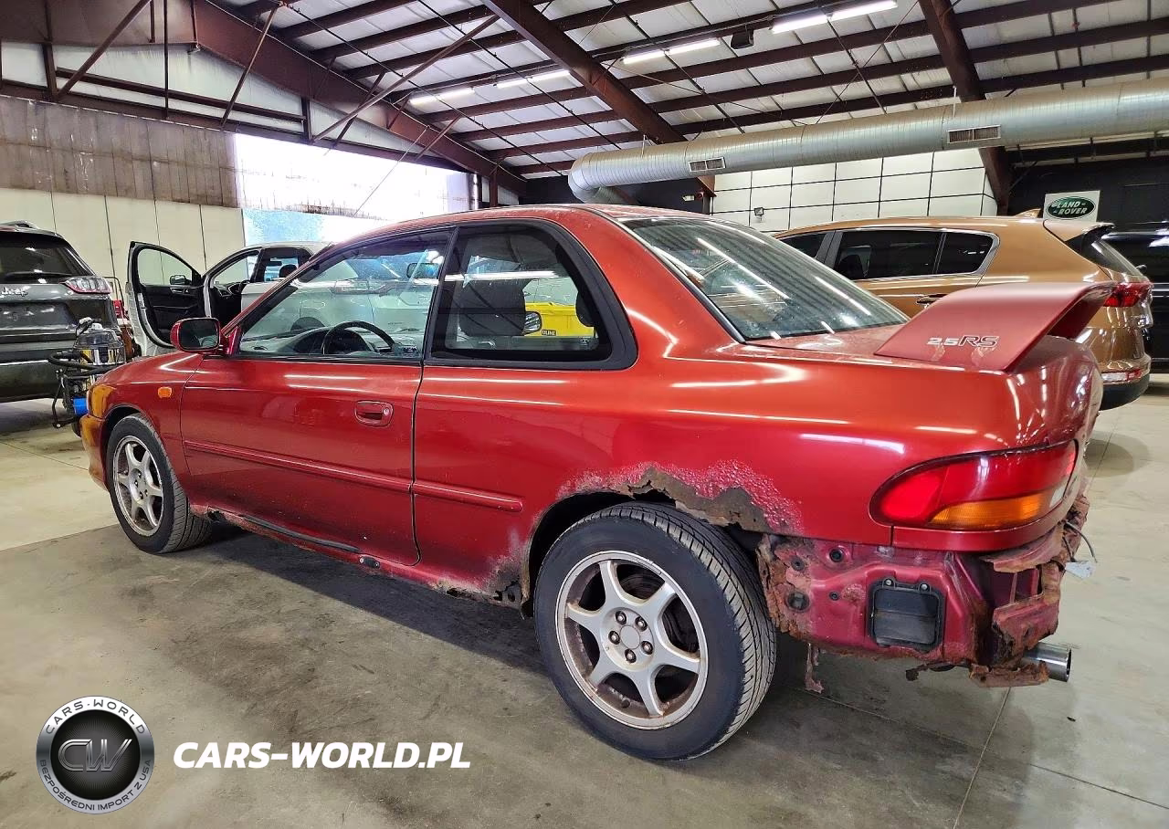 2001 Subaru Impreza Rs VIN:JF1GM67551G401405 - 2