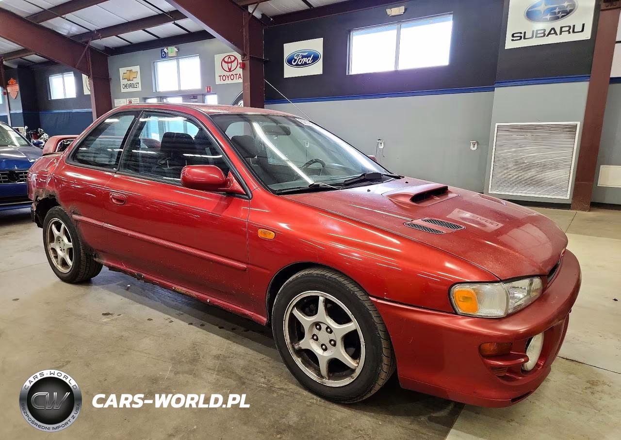 2001 Subaru Impreza Rs VIN:JF1GM67551G401405 - 4