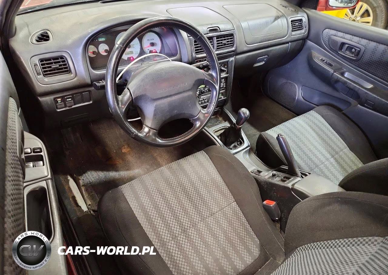 2001 Subaru Impreza Rs VIN:JF1GM67551G401405 - 8