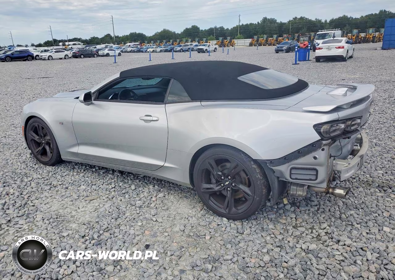 2019 Chevrolet Camaro Ss VIN:1G1FH3D72K0122897 - 2
