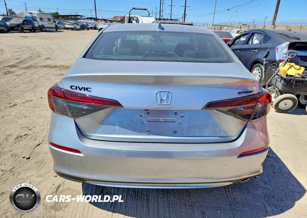 2026 Honda Civic Sport VIN:2HGFE2F50TH538385 - 6