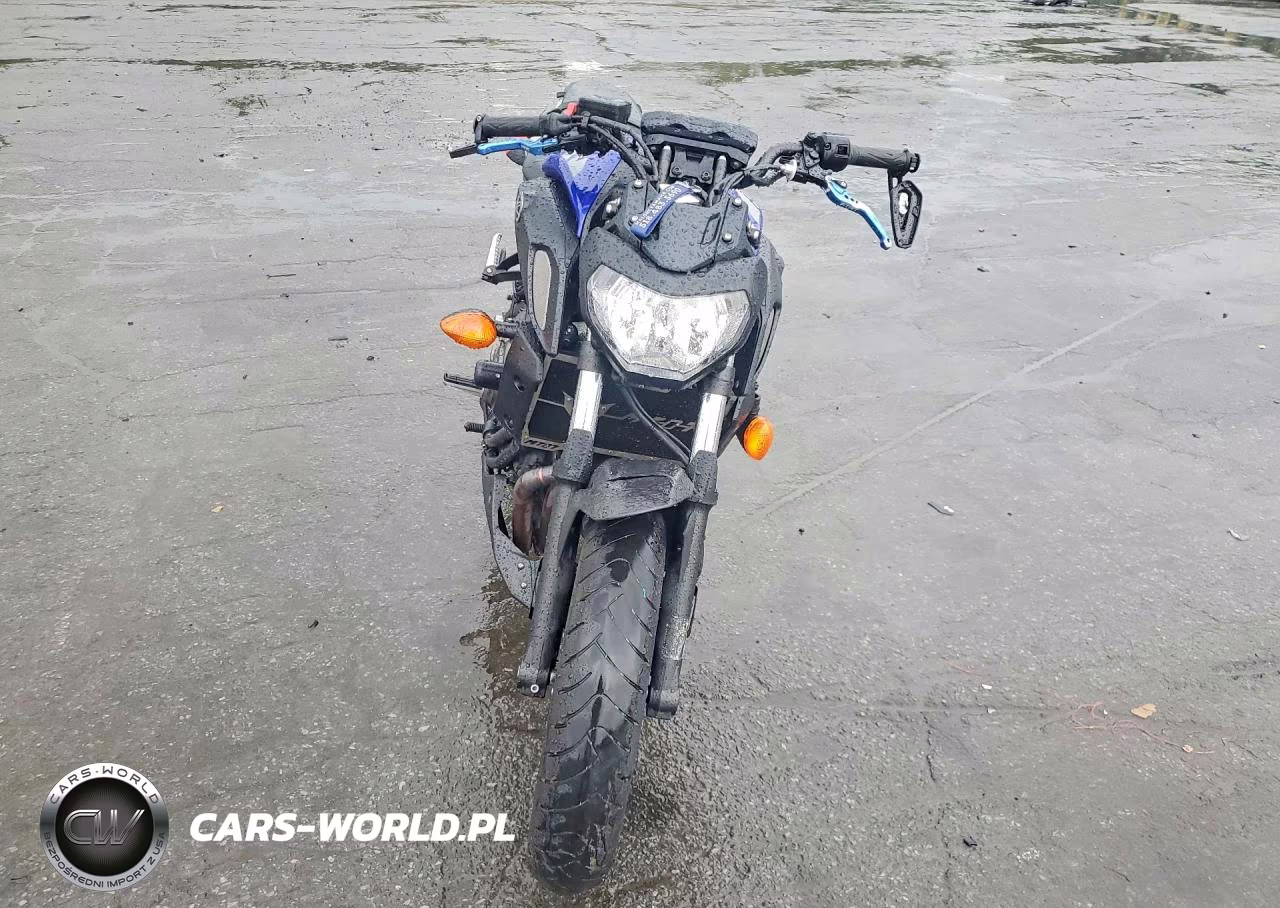 2020 Yamaha Mt07 VIN:JYARM27E6LA005741 - 2