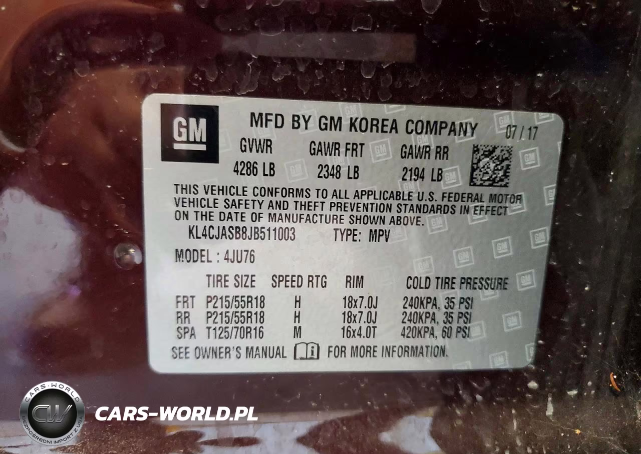 2018 Buick Encore Preferred VIN:KL4CJASB8JB511003 - 12