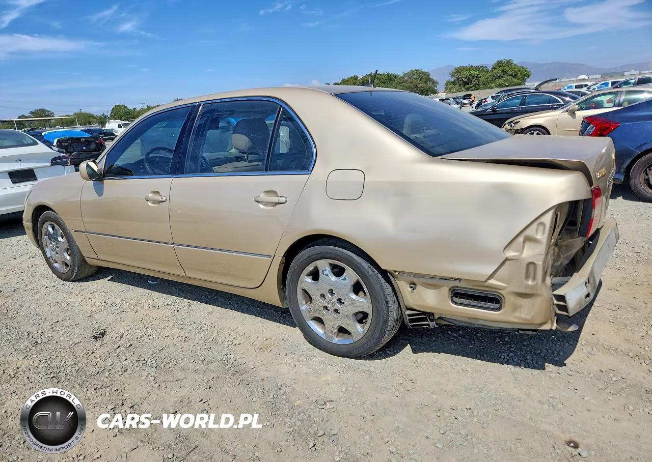 2002 Lexus Ls 430 VIN:JTHBN30FX20070784 - 2