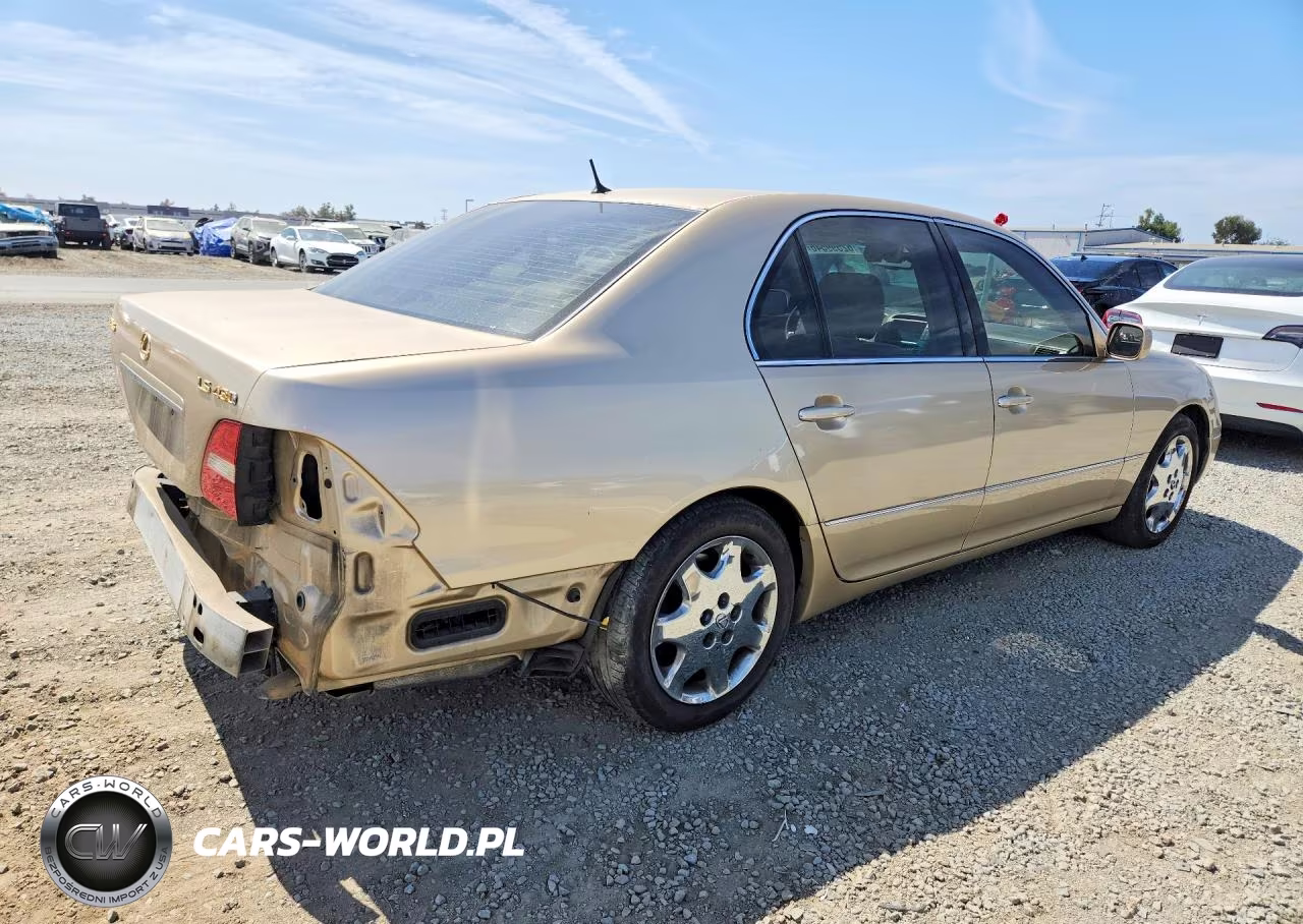 2002 Lexus Ls 430 VIN:JTHBN30FX20070784 - 3