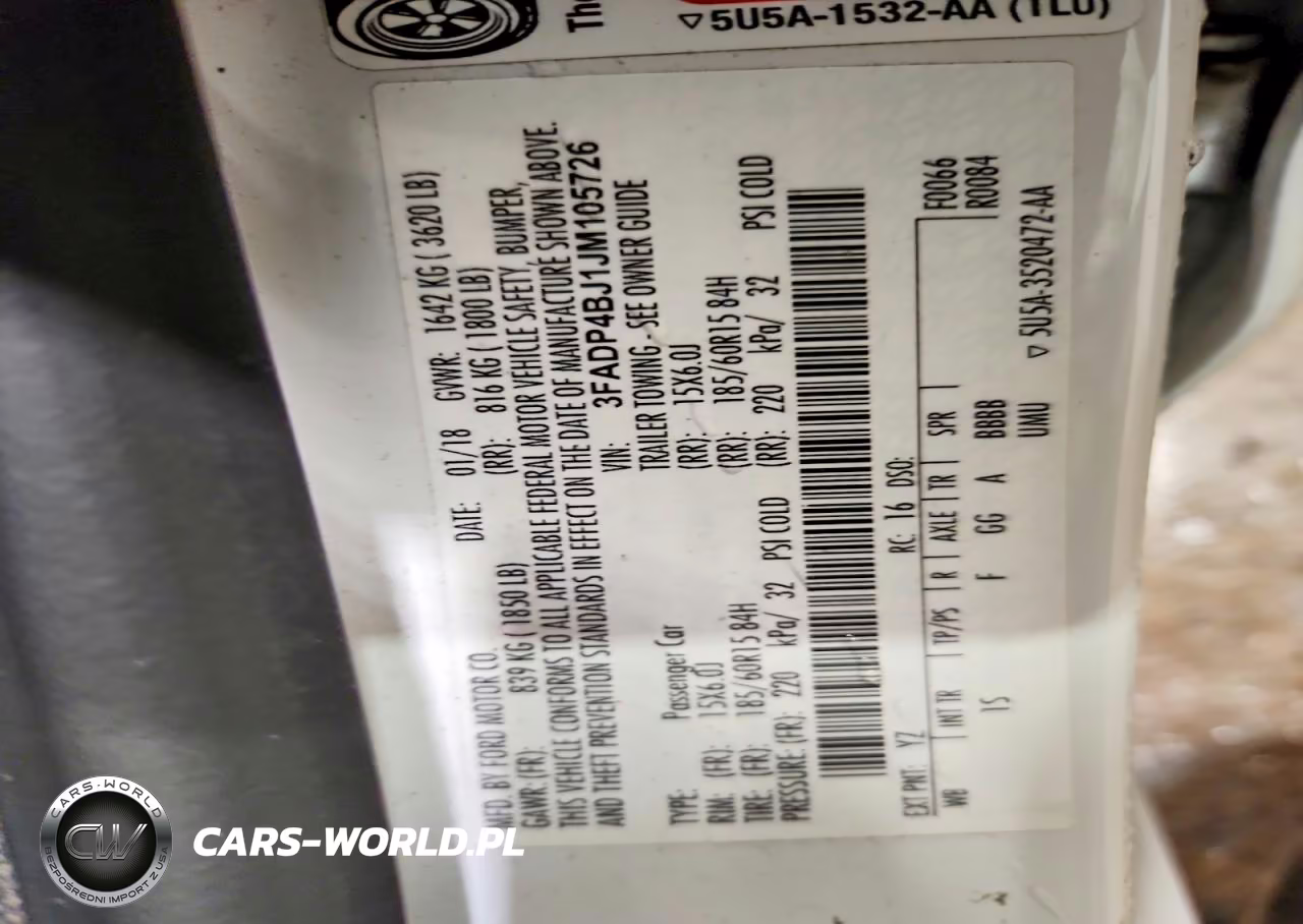 2018 Ford Fiesta Se VIN:3FADP4BJ1JM105726 - 12