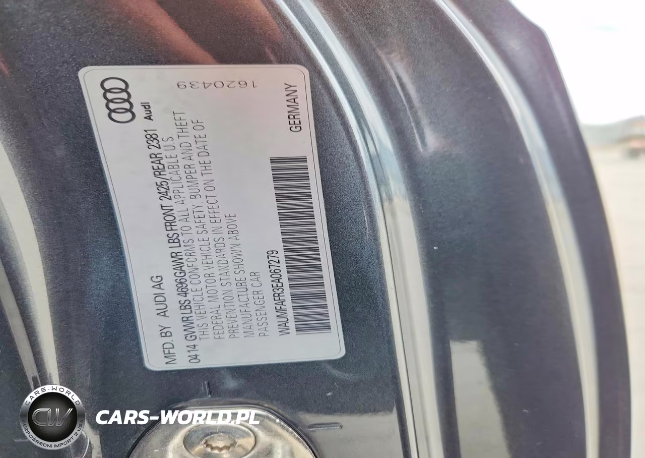 2014 Audi A5 Premium Plus VIN:WAUMFAFR3EA067279 - 12