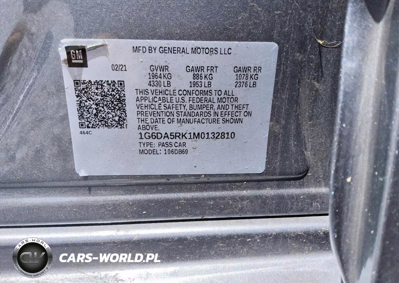 2021 Cadillac Ct4 Luxury VIN:1G6DA5RK1M0132810 - 12