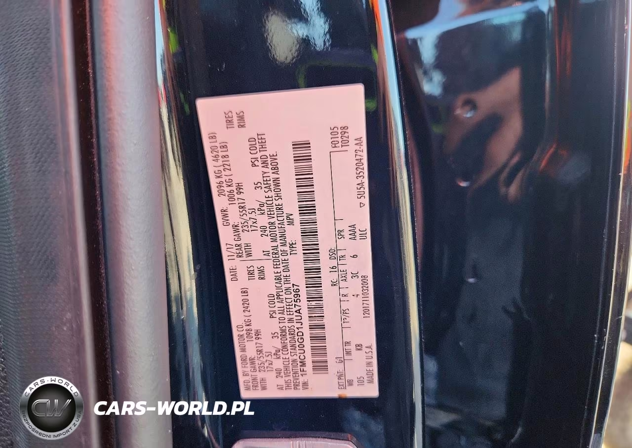 2018 Ford Escape Se VIN:1FMCU0GD1JUA75967 - 14