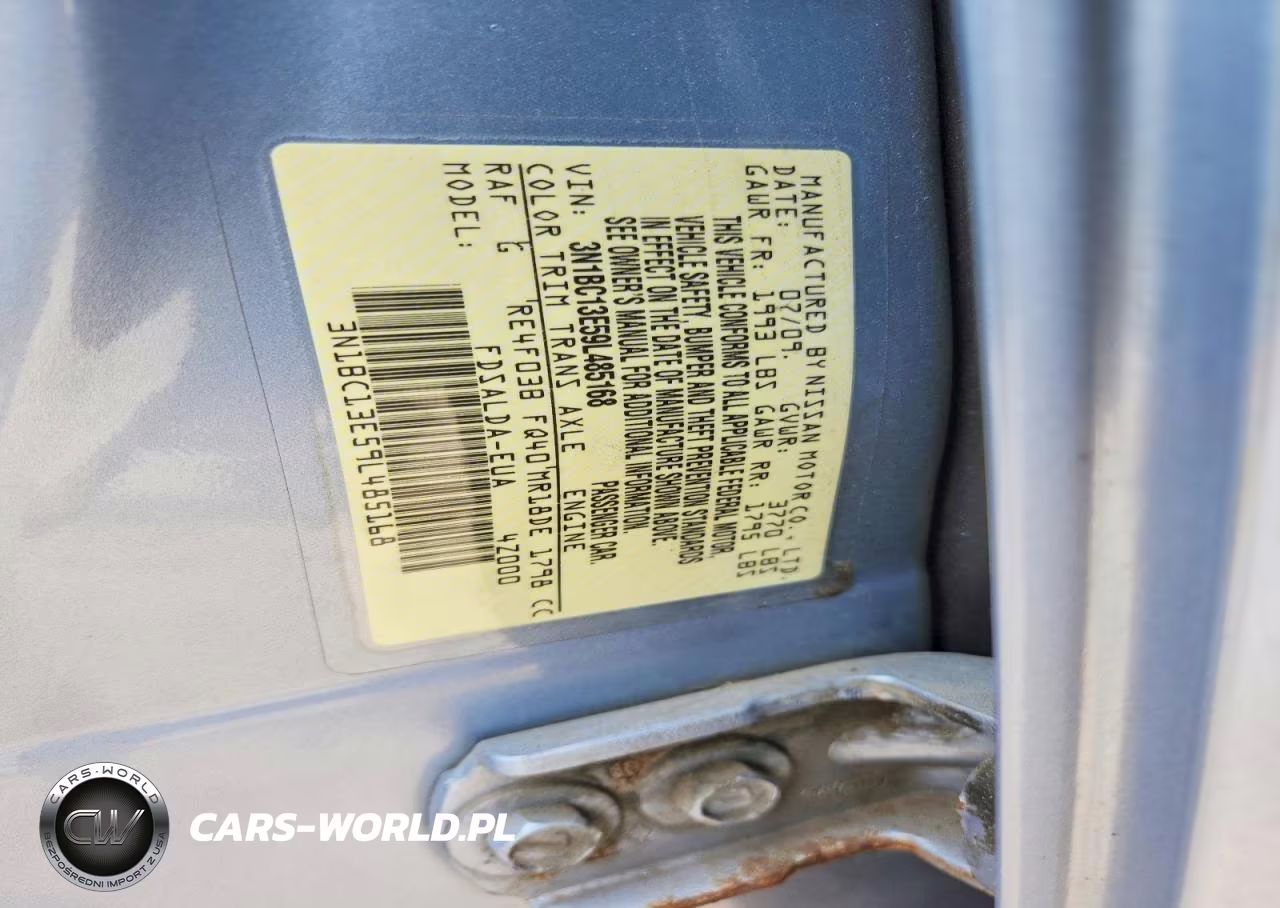 2009 Nissan Versa 1.8 S VIN:3N1BC13E59L485168 - 14