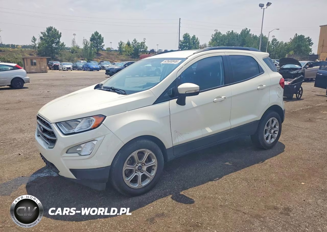 2021 Ford Ecosport Se VIN:MAJ3S2GE0MC437401 - 1