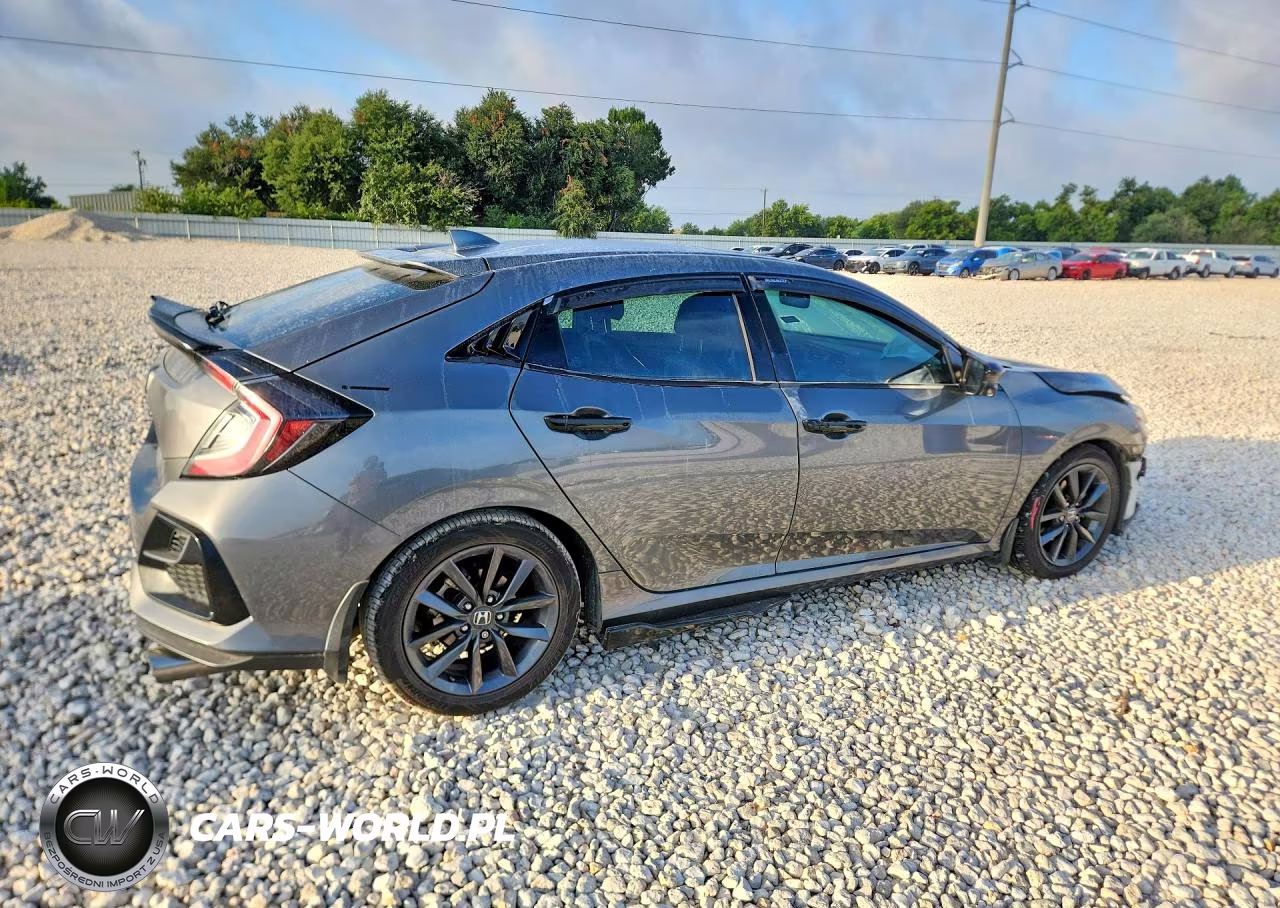 2020 Honda Civic Exl VIN:SHHFK7H81LU213745 - 3