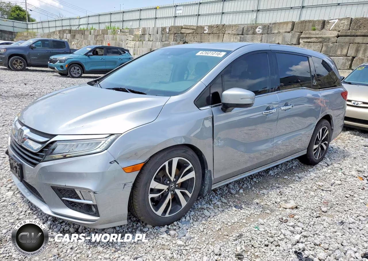 2019 Honda Odyssey Touring VIN:5FNRL6H81KB504458 - 1