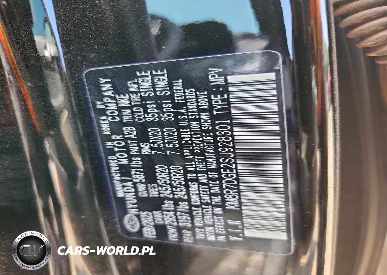 2025 Hyundai Palisade Calligraphy Night Edition VIN:KM8R7DGE2SU928301 - 14