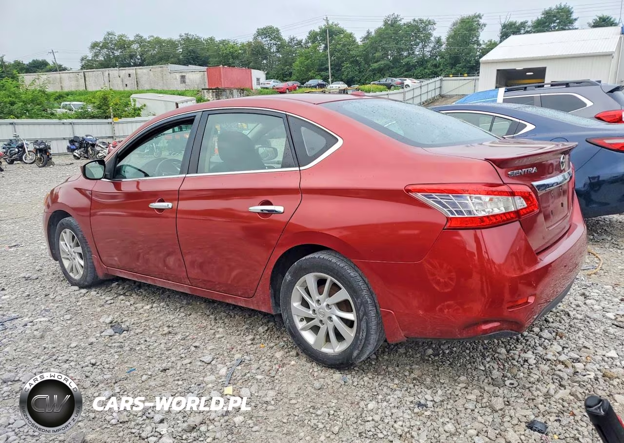 2015 Nissan Sentra Sv VIN:3N1AB7AP8FY299791 - 2