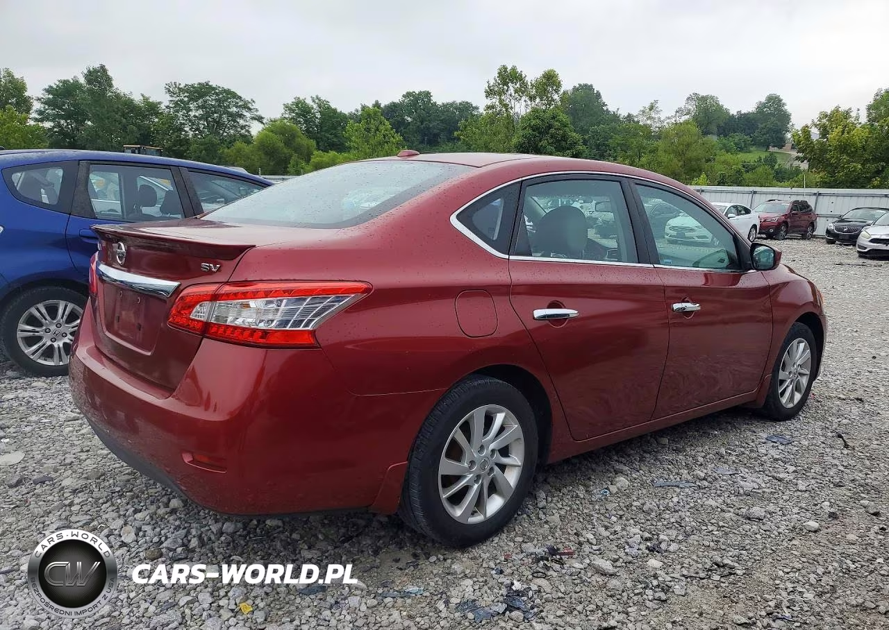 2015 Nissan Sentra Sv VIN:3N1AB7AP8FY299791 - 3