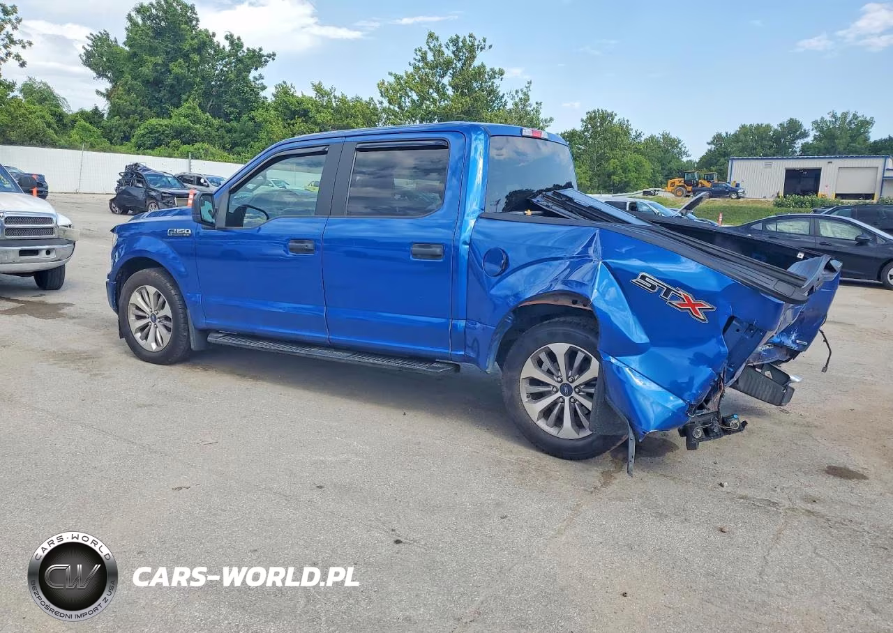 2018 Ford F150 Supercrew VIN:1FTEW1CP9JKF41251 - 2