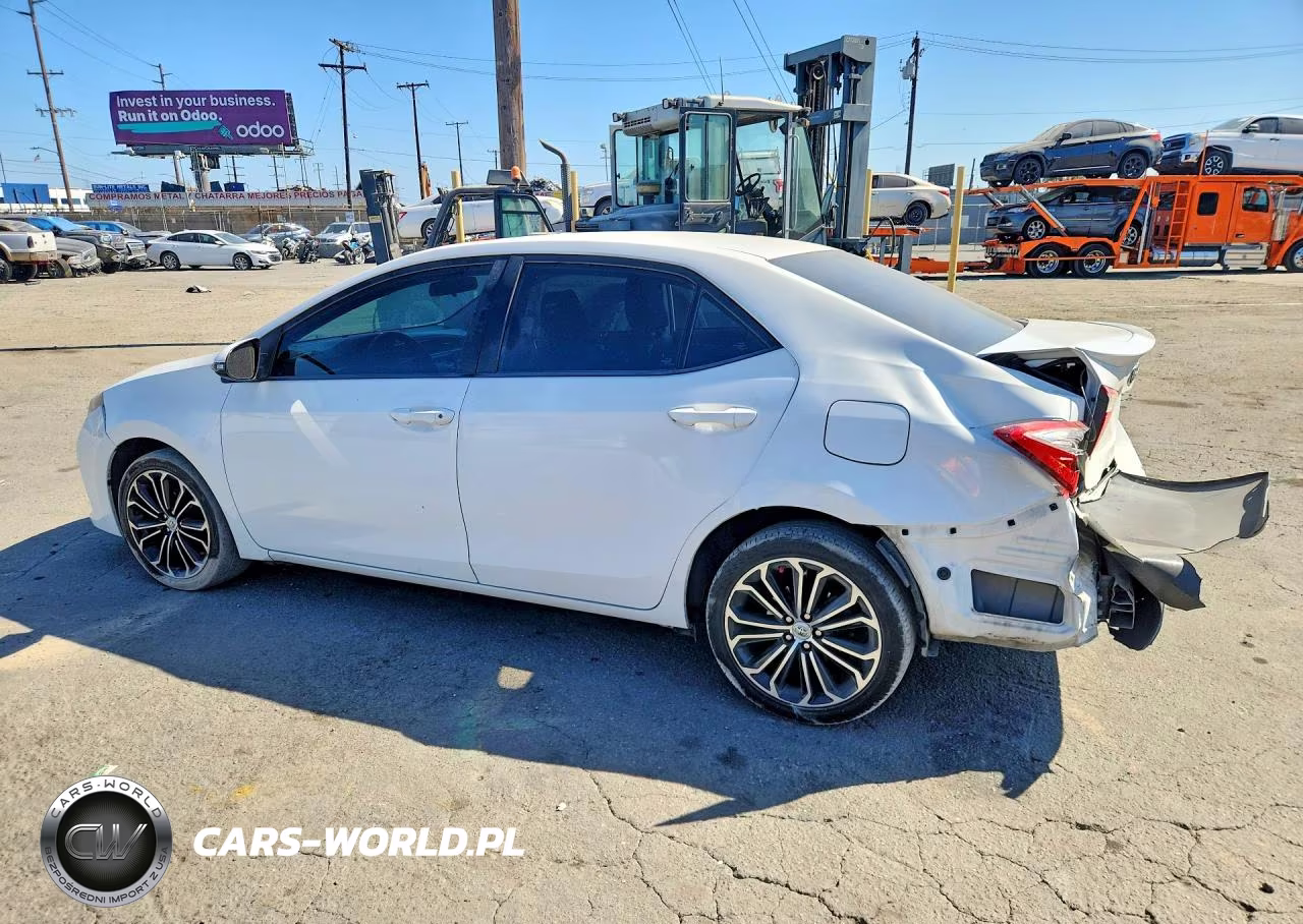 2016 Toyota Corolla S Plus VIN:5YFBURHE2GP452307 - 2