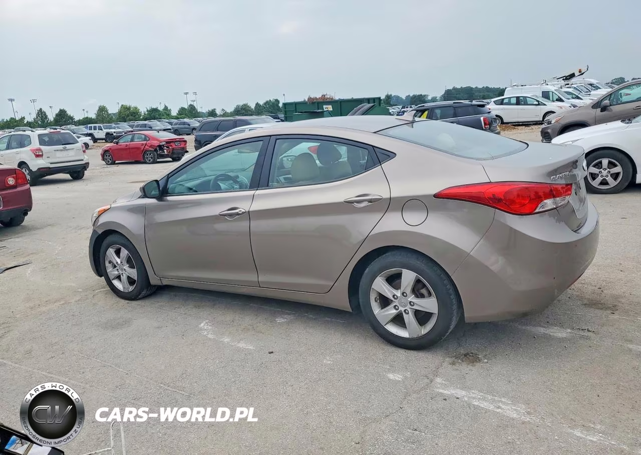 2013 Hyundai Elantra Gls VIN:5NPDH4AE4DH387785 - 2