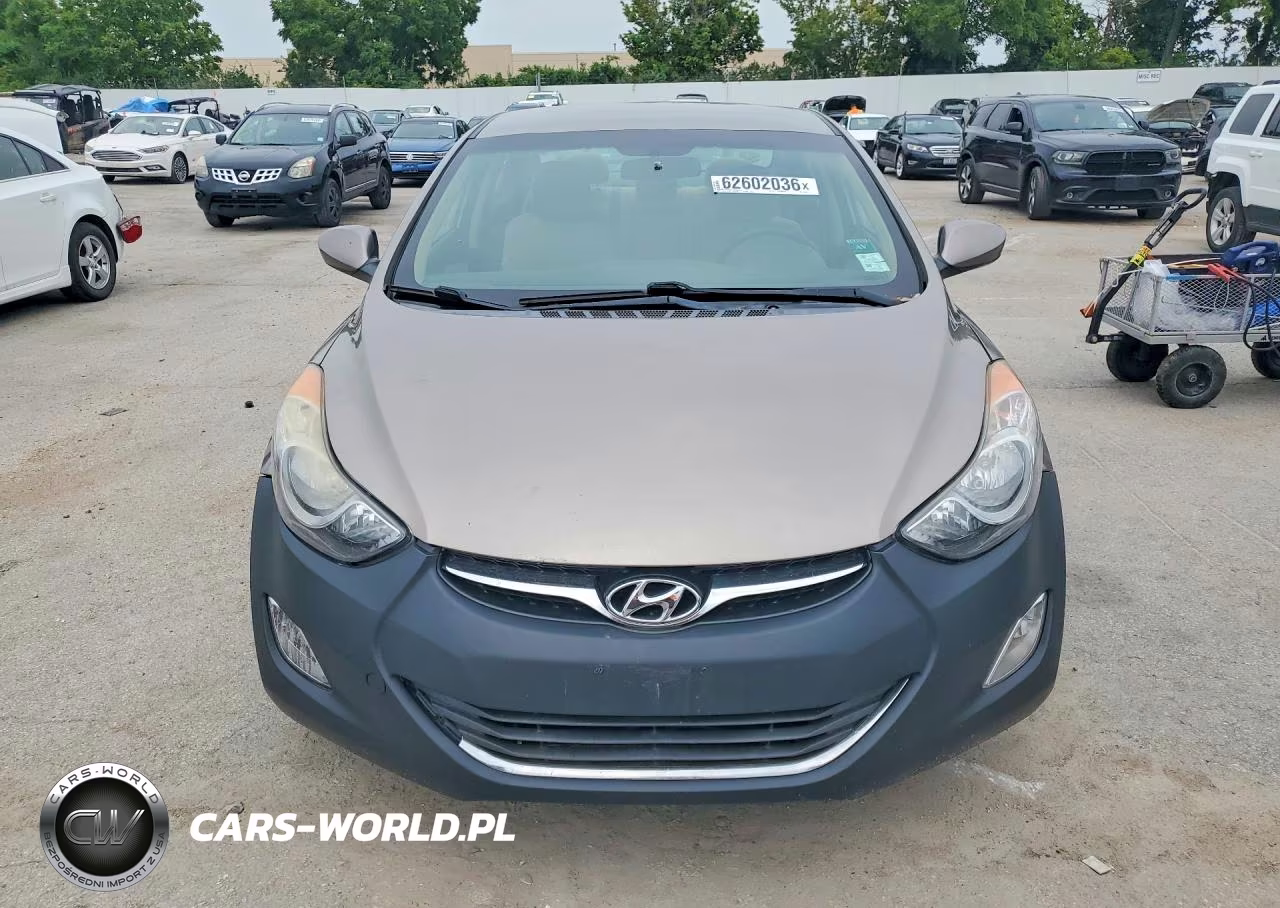 2013 Hyundai Elantra Gls VIN:5NPDH4AE4DH387785 - 5