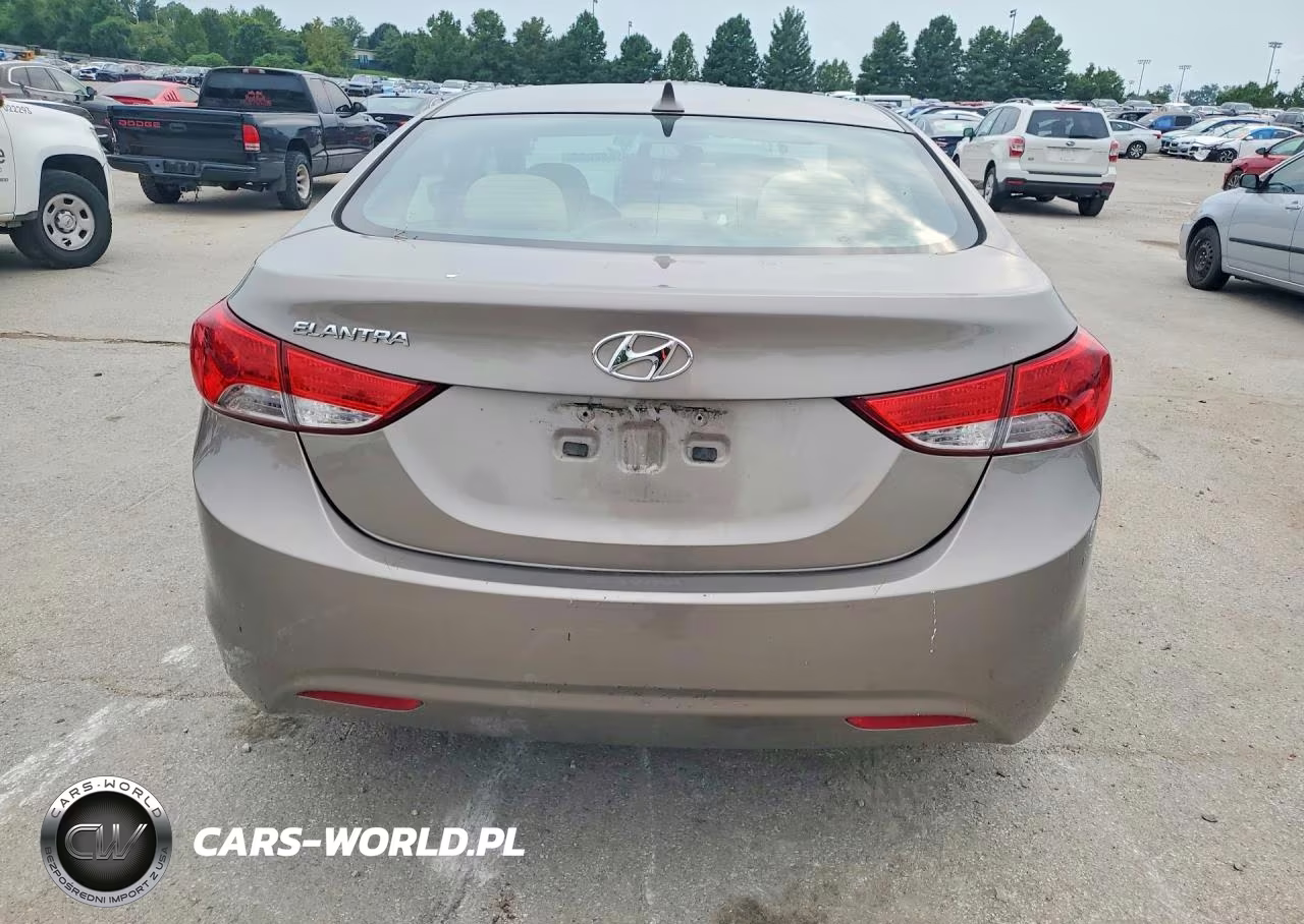 2013 Hyundai Elantra Gls VIN:5NPDH4AE4DH387785 - 6