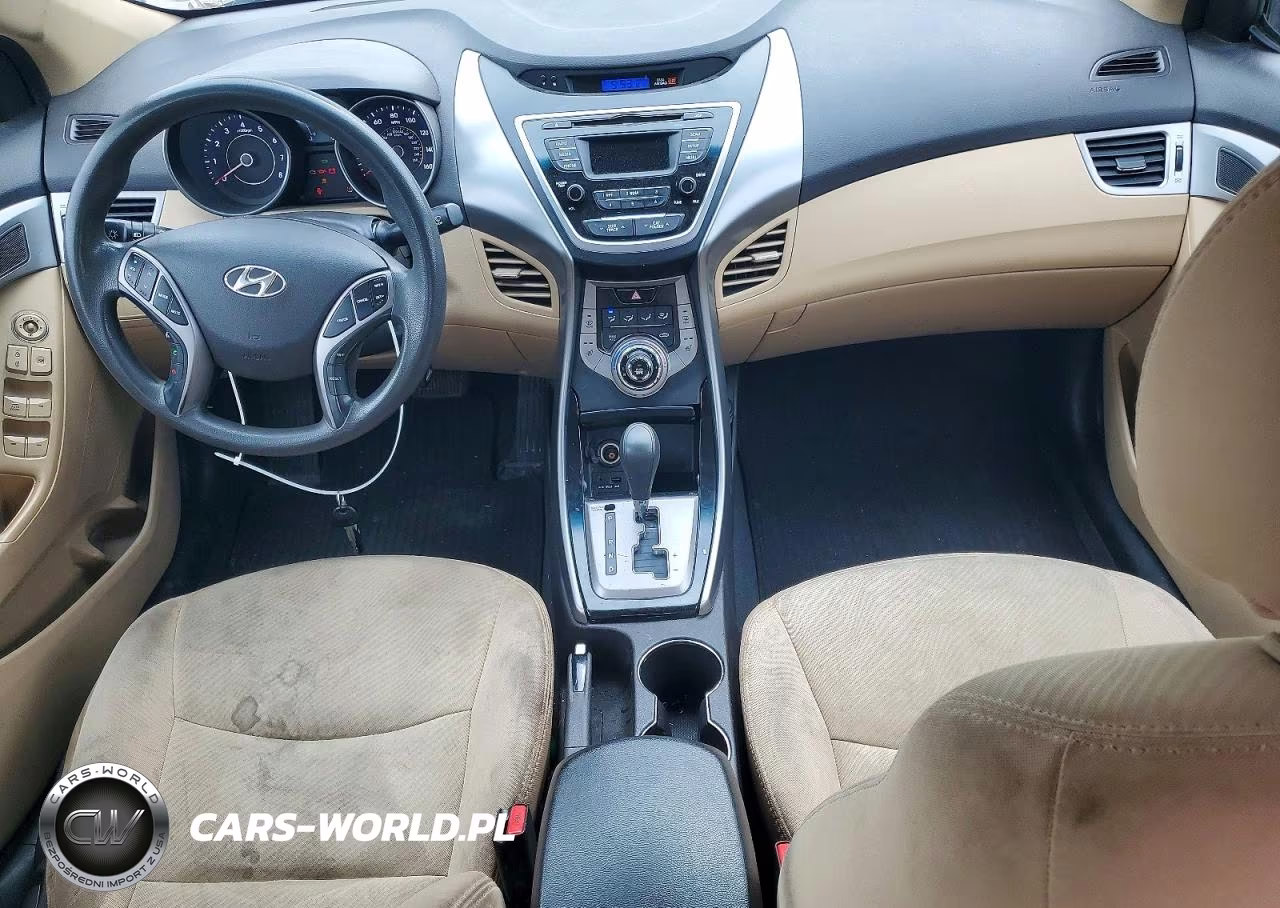 2013 Hyundai Elantra Gls VIN:5NPDH4AE4DH387785 - 8