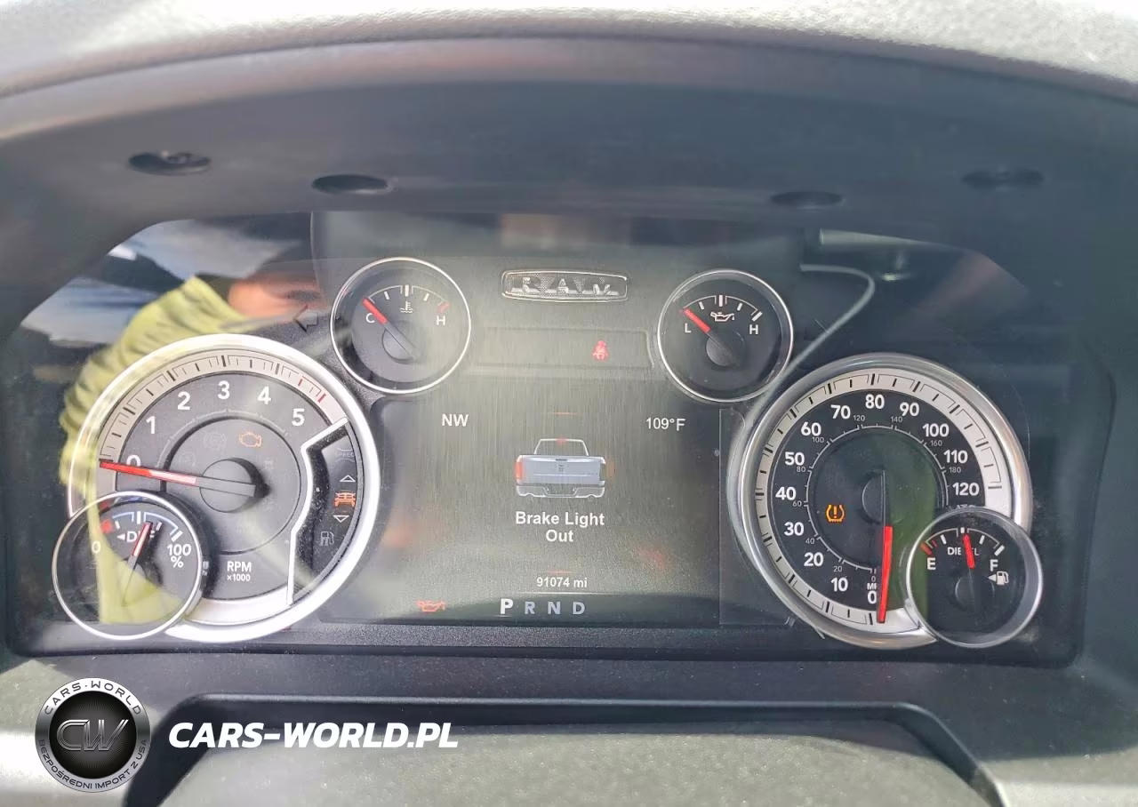 2015 Ram 1500 Slt VIN:1C6RR6LM1FS629141 - 9