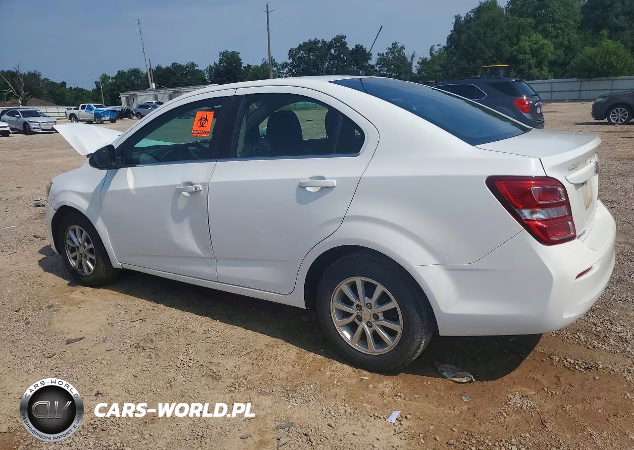 2017 Chevrolet Sonic Lt VIN:1G1JD5SH4H4107512 - 2