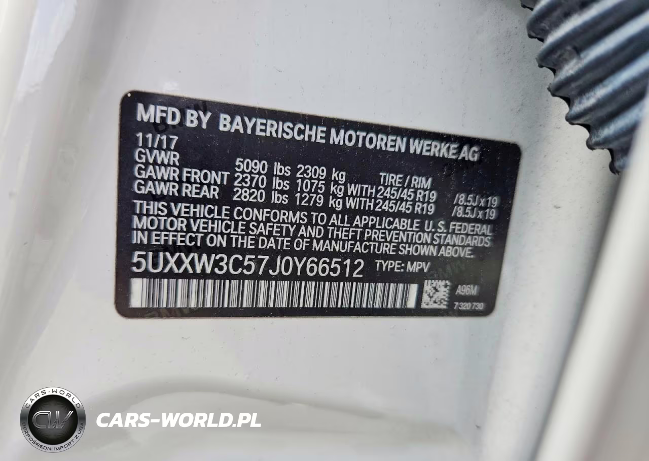 2018 BMW X4 xDrive28I VIN:5UXXW3C57J0Y66512 - 13