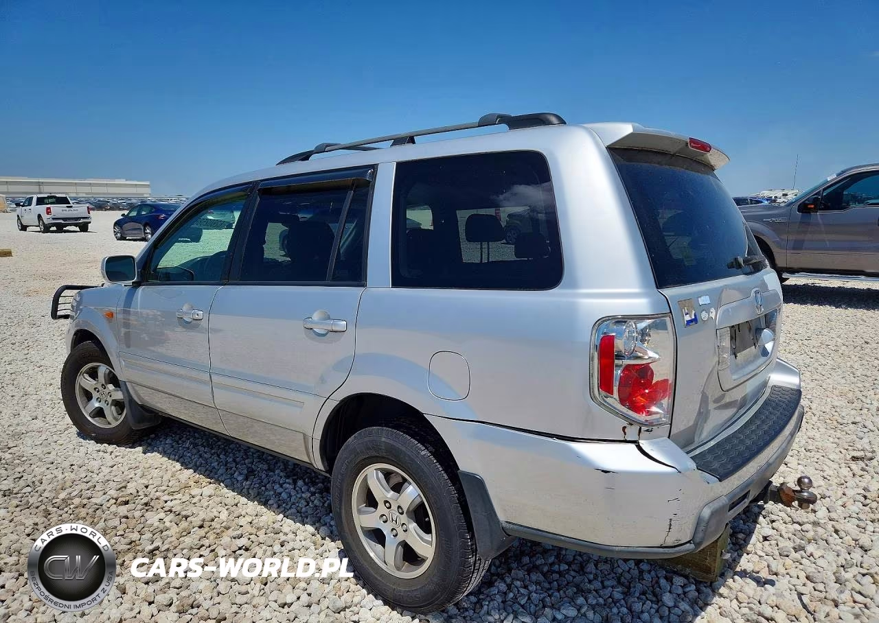 2006 Honda Pilot Ex VIN:2HKYF18716H553647 - 2