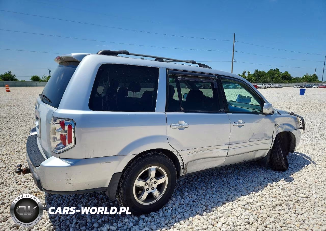 2006 Honda Pilot Ex VIN:2HKYF18716H553647 - 3