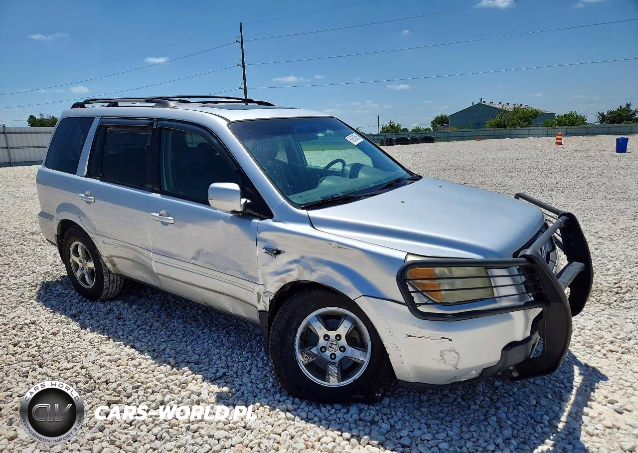 2006 Honda Pilot Ex VIN:2HKYF18716H553647 - 4