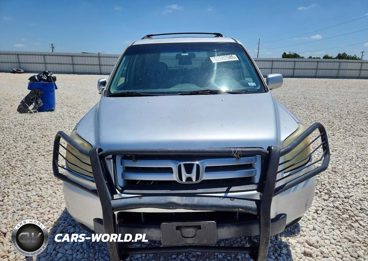 2006 Honda Pilot Ex VIN:2HKYF18716H553647 - 5