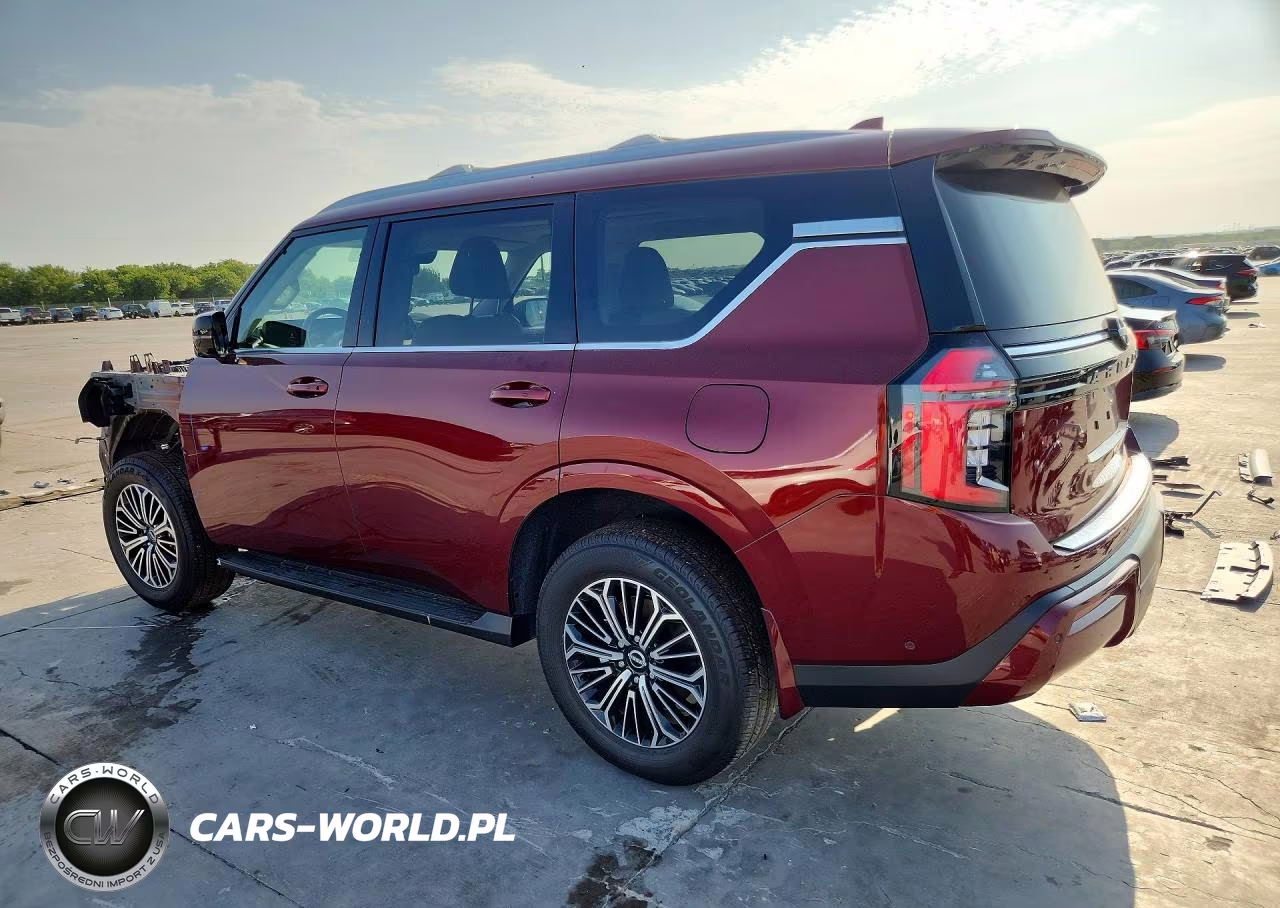 2026 Nissan Armada Platinum VIN:JN8AY3EB5T9123550 - 2